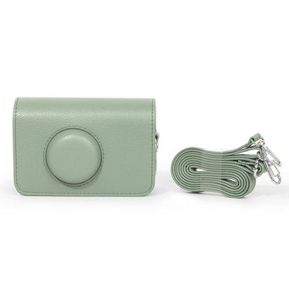 For Kodak EKTAR H35 / F501 / F9 Full Body Leather Camera Case Bag with Strap(Green) - Leather Bag by buy2fix | Online Shopping UK | buy2fix