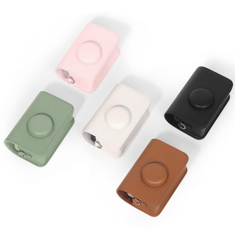 For Kodak EKTAR H35 / F501 / F9 Full Body Leather Camera Case Bag with Strap(Brown) - Leather Bag by buy2fix | Online Shopping UK | buy2fix