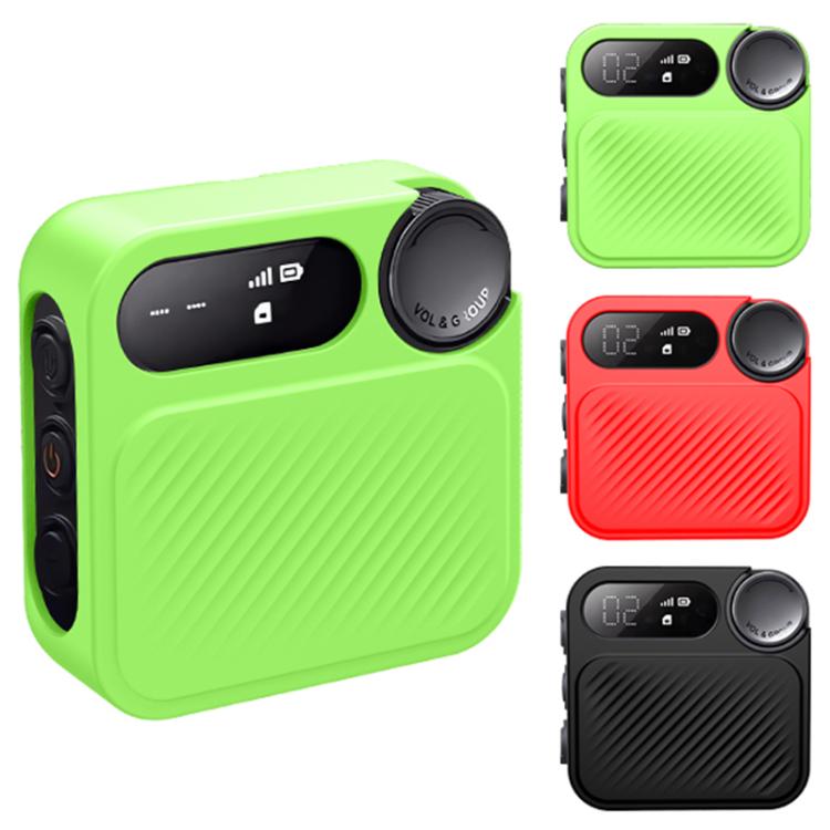 For Xiaomi Sports Walkie Talkie Silicone Protective Case(Black) - Cases by buy2fix | Online Shopping UK | buy2fix