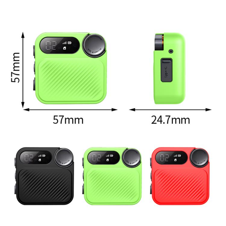 For Xiaomi Sports Walkie Talkie Silicone Protective Case(Green) - Cases by buy2fix | Online Shopping UK | buy2fix