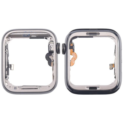 For Apple Watch Series 4 40mm LTE Graphite Steel Middle Frame Bezel Plate with Crown Spin Axis Flex Cable - Middle Frame by buy2fix | Online Shopping UK | buy2fix