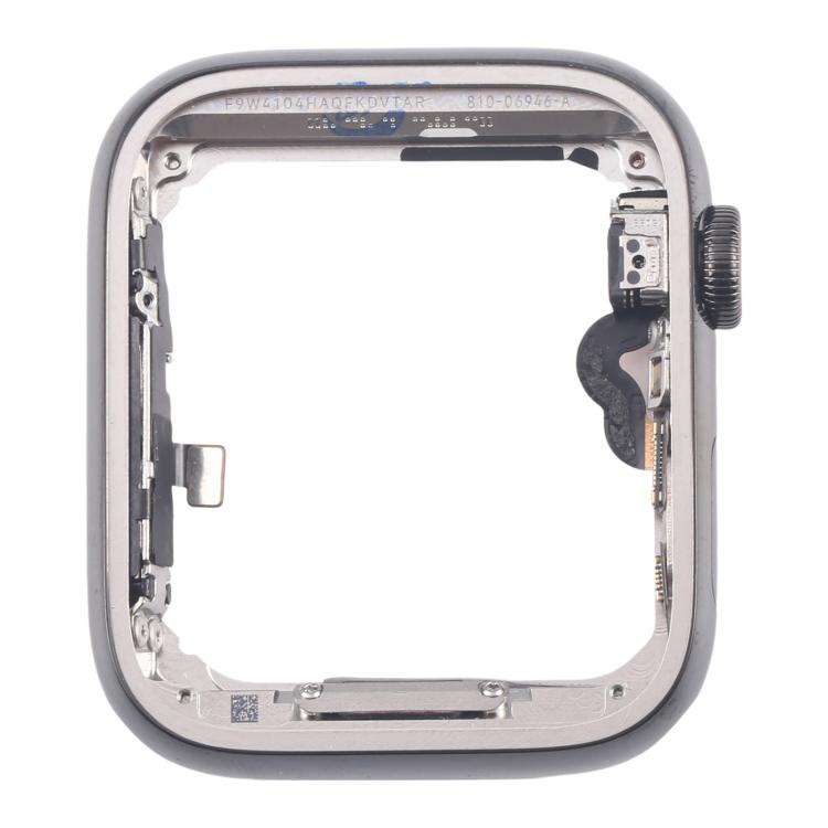 For Apple Watch Series 4 40mm LTE Graphite Steel Middle Frame Bezel Plate with Crown Spin Axis Flex Cable - Middle Frame by buy2fix | Online Shopping UK | buy2fix