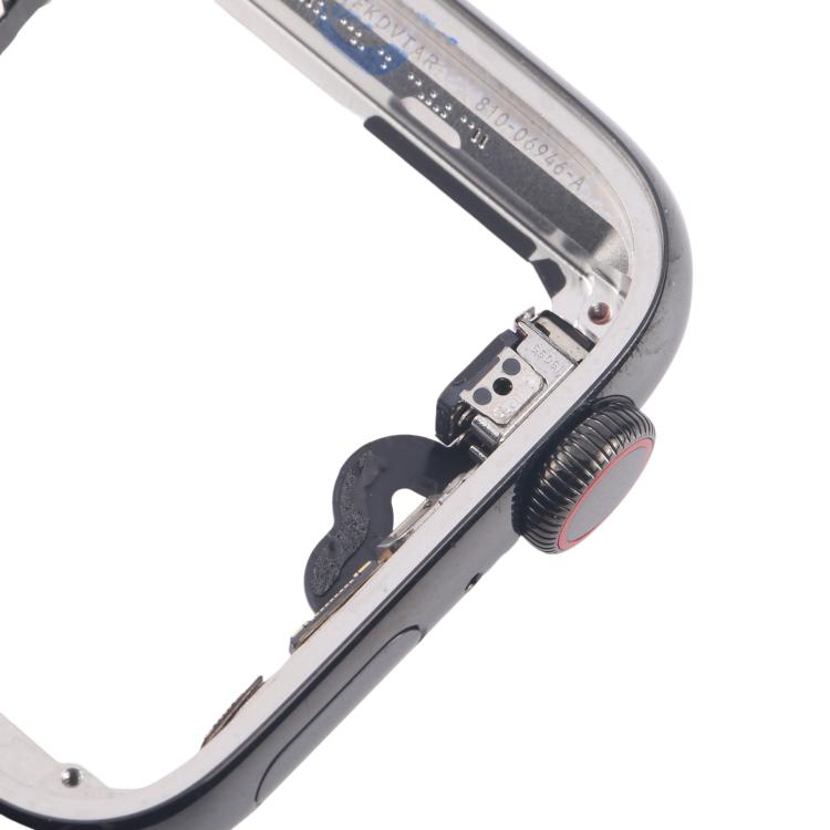 For Apple Watch Series 4 40mm LTE Graphite Steel Middle Frame Bezel Plate with Crown Spin Axis Flex Cable - Middle Frame by buy2fix | Online Shopping UK | buy2fix