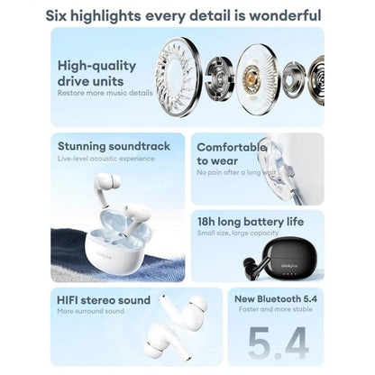 Lenovo LP5 Pro TWS True Wireless Bluetooth Earphone(White) - TWS Earphone by Lenovo | Online Shopping UK | buy2fix