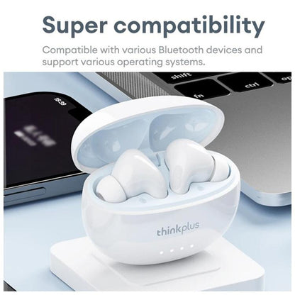 Lenovo LP5 Pro TWS True Wireless Bluetooth Earphone(White) - TWS Earphone by Lenovo | Online Shopping UK | buy2fix