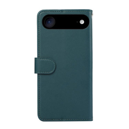 For iPhone 17 Air ABEEL Delicate Texture Splicing RFID Leather Phone Case(Green) - iPhone 17 Air Cases by buy2fix | Online Shopping UK | buy2fix