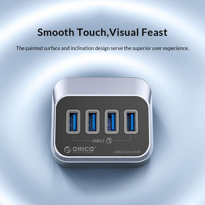 ORICO M3U3-4A 4 in 1 Type-C to USB 3.2 Docking Hub(Black) - USB HUB by ORICO | Online Shopping UK | buy2fix