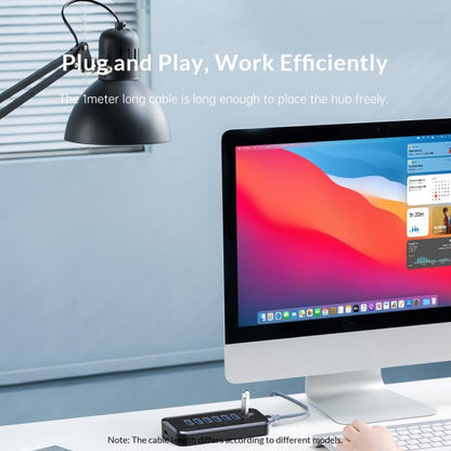 ORICO M3U3-4A 4 in 1 Type-C to USB 3.2 Docking Hub(Black) - USB HUB by ORICO | Online Shopping UK | buy2fix