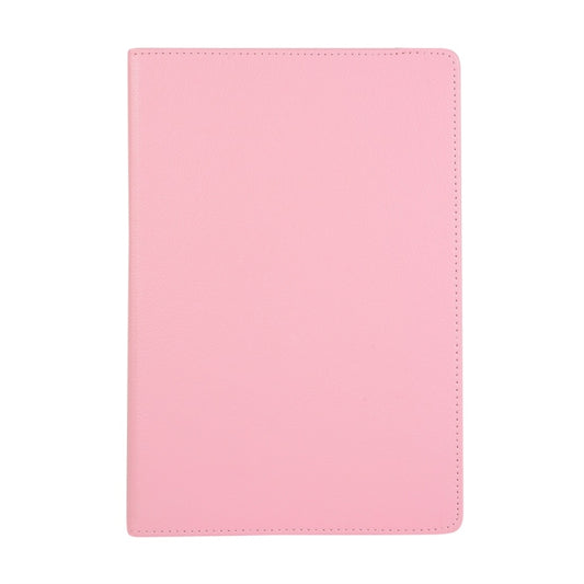 For Samsung Galaxy Tab S8+ / Tab S8 Plus / Tab S7 FE / Tab S7+ / T970 360 Degree Rotation Litchi Texture Flip Leather Case with Holder(Pink) by buy2fix