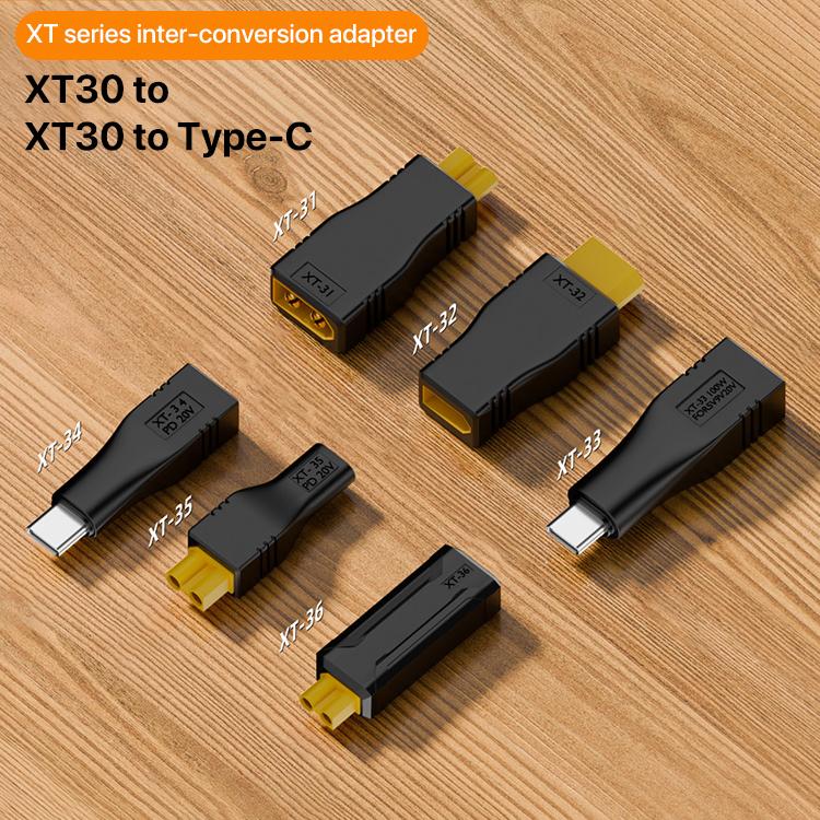 XT-35 Type-C Female to XT30 Female Interchange Adapter - Universal Power Adapter by buy2fix | Online Shopping UK | buy2fix