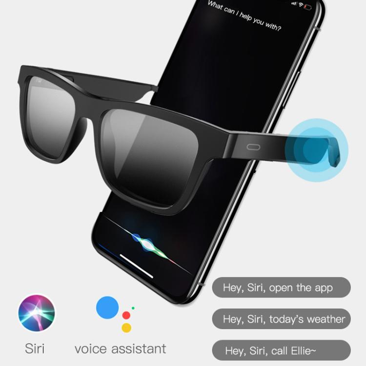 E10 Pro Smart Audio Bluetooth Glasses, Style: AI Translation(Black) - Smart Glasses by buy2fix | Online Shopping UK | buy2fix