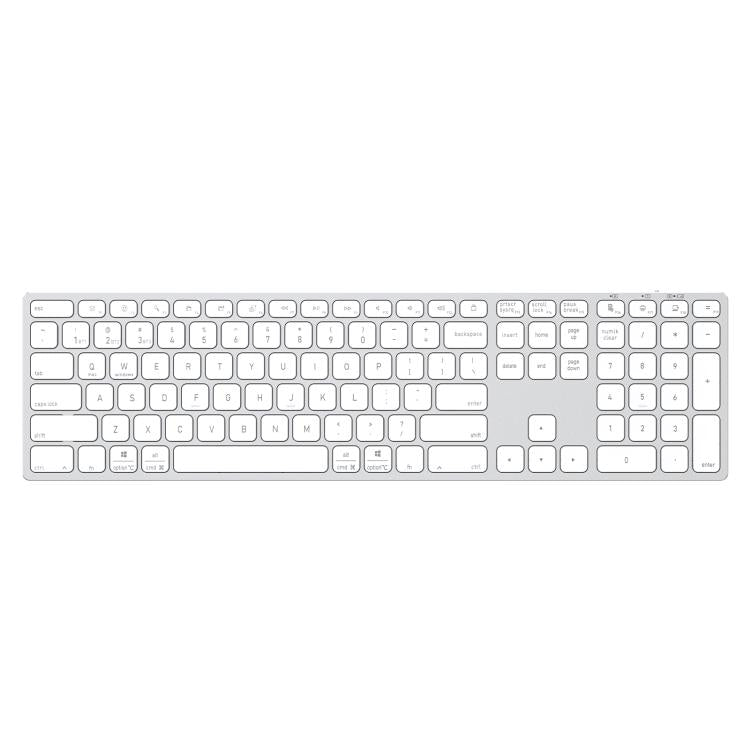 DUX DUCIS LK Series Portable Universal Wireless Keyboard(White) - Wireless Keyboard by DUX DUCIS | Online Shopping UK | buy2fix