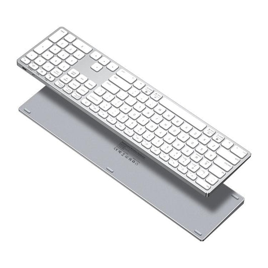 DUX DUCIS LK Series Portable Universal Wireless Keyboard(White) - Wireless Keyboard by DUX DUCIS | Online Shopping UK | buy2fix