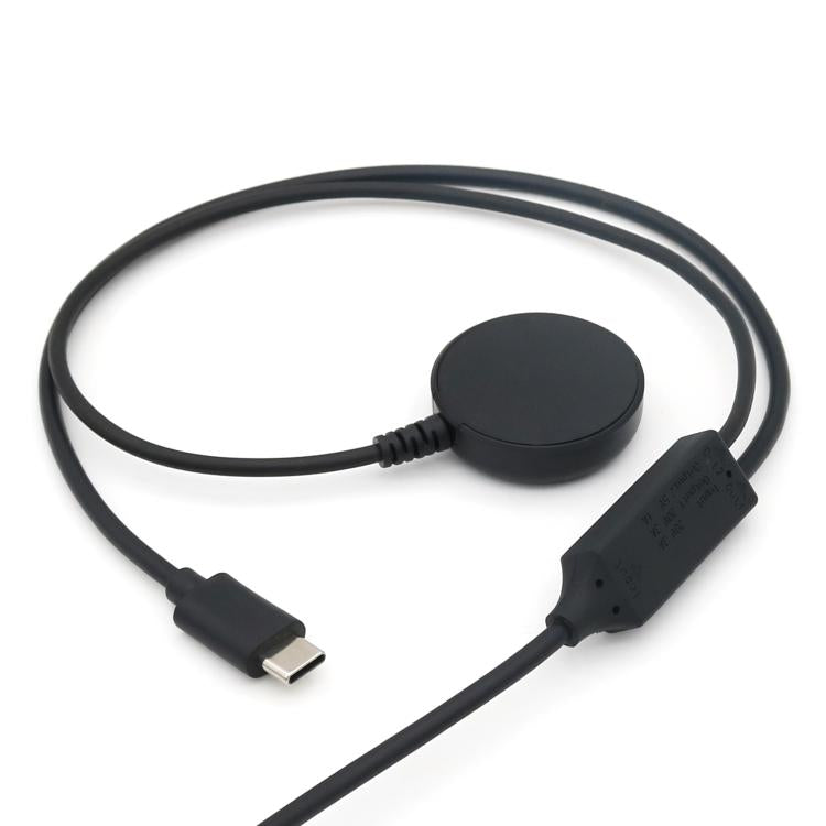 For Samsung Watch Series / Type-C Port Phone 20V 3A 60W 2 in 1 Magnetic Charging Cable, Length: 1.5m(Black) - Charger by buy2fix | Online Shopping UK | buy2fix