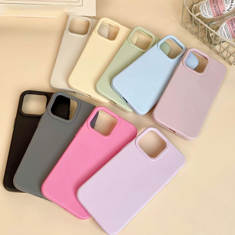 For iPhone Air Dopamine Simple Imitation Liquid Silicone Phone Case(Sakura Powder) - iPhone Air Cases by buy2fix | Online Shopping UK | buy2fix