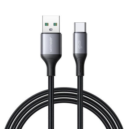 JOYROOM S-A28 Flash Series 60W 480Mbps Fast Charging Data Cable, USB to Type-C Cable, Length: 2m(Black) - USB-C & Type-C Cable by JOYROOM | Online Shopping UK | buy2fix