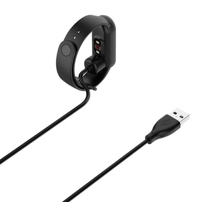 For Xiaomi Mi Band 7 / 6 / 5 xDfind USB-A Interface Smart Watch Magnetic Charging Cable, Length: 1m(Black) - Charger by xDfind | Online Shopping UK | buy2fix
