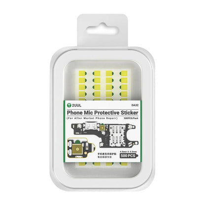 2UUL DA32 500 in 1 Phone Mic Protective Sticker - Adhesive Sticker by 2UUL | Online Shopping UK | buy2fix