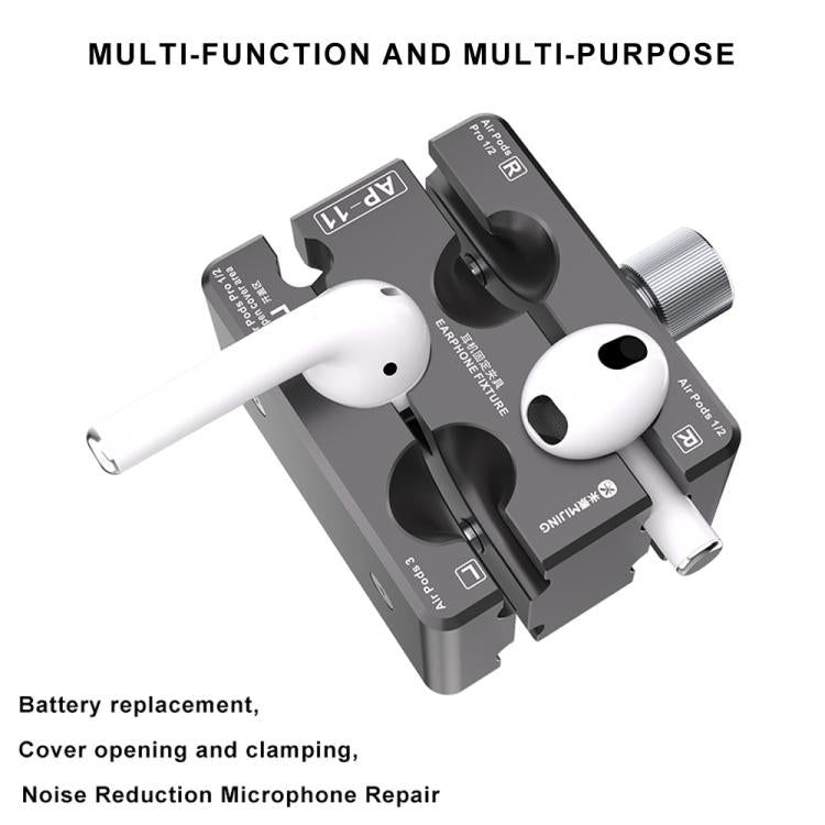 Mijing MP-11 Earphone Repair Fixture for AirPods 1 / 2 / 3 / AirPods Pro 1 / 2 - Repair Fixture by MIJING | Online Shopping UK | buy2fix
