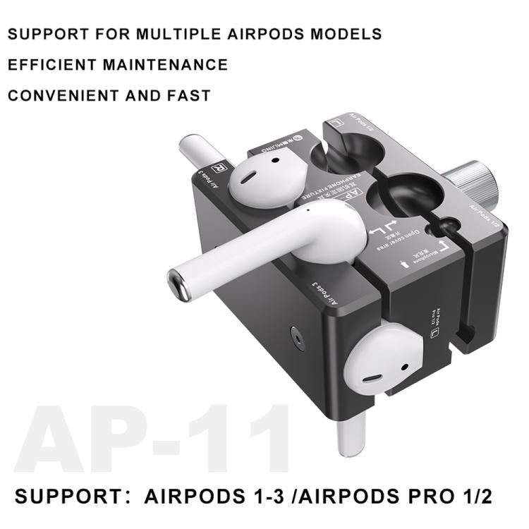 Mijing MP-11 Earphone Repair Fixture for AirPods 1 / 2 / 3 / AirPods Pro 1 / 2 - Repair Fixture by MIJING | Online Shopping UK | buy2fix