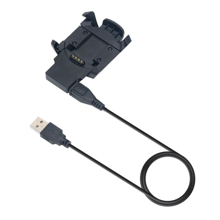 For Garmin Quatix 3 / Fenix 3 HR xDfind USB Port Smart Watch Charging Base(Black) - Charger by xDfind | Online Shopping UK | buy2fix