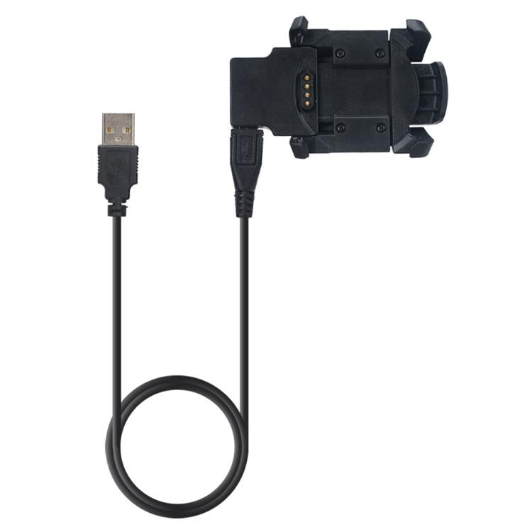 For Garmin Quatix 3 / Fenix 3 HR xDfind USB Port Smart Watch Charging Base(Black) - Charger by xDfind | Online Shopping UK | buy2fix