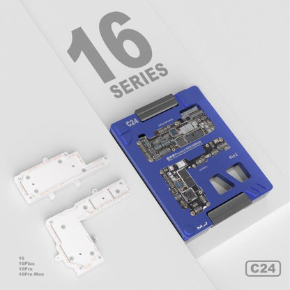 Mijing C24 Motherboard Layered Testing Fixture for iPhone 16 Series - Repair Fixture by MIJING | Online Shopping UK | buy2fix