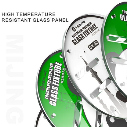 Mijing GK20 360 Rotating High Temperature Resistant Glass Motherboard PCB Fixture - Repair Fixture by MIJING | Online Shopping UK | buy2fix