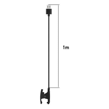For Garmin Descent G2 / G1 xDfind USB-A Port Watch Charger Charging Clip With Data Function, Length: 1m(Black) - Charger by xDfind | Online Shopping UK | buy2fix