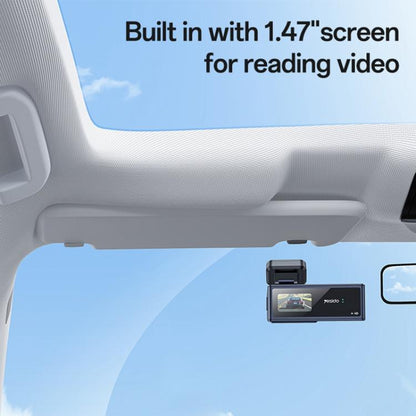 Yesido KM22 1K HD Dual Dash Camera Car Driving Recorder with 1.47 inch Screen(Black) - Car DVRs by Yesido | Online Shopping UK | buy2fix