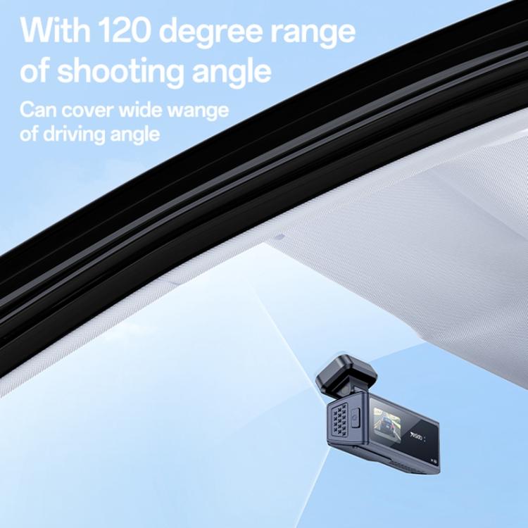 Yesido KM22 1K HD Dual Dash Camera Car Driving Recorder with 1.47 inch Screen(Black) - Car DVRs by Yesido | Online Shopping UK | buy2fix