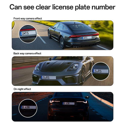 Yesido KM22 1K HD Dual Dash Camera Car Driving Recorder with 1.47 inch Screen(Black) - Car DVRs by Yesido | Online Shopping UK | buy2fix