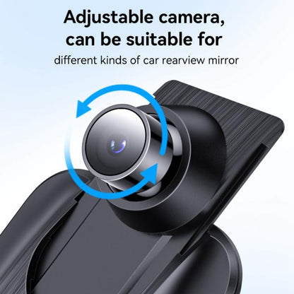 Yesido KM24 9.66 inch HD Image Reversing Assist CarPlay Streaming Rearview Mirror Dash Cam(Black) - Car DVRs by Yesido | Online Shopping UK | buy2fix