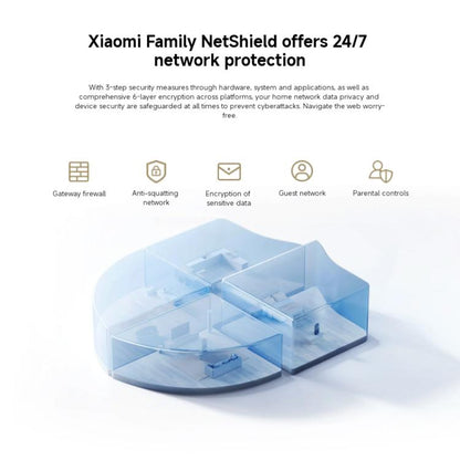 Xiaomi Whole Home Router BE3600 Pro WiFi 7 Bluetooth Mesh Gateway 2.5G Port Dual Band, US Plug(Grey) - Wireless Routers by Xiaomi | Online Shopping UK | buy2fix