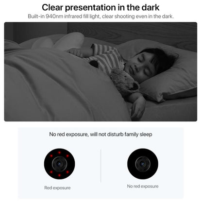 Original Xiaomi Smart Camera Video Call Edition Support One-click Call / AI Intelligent Detection, US Plug(White) - Wireless Camera by Xiaomi | Online Shopping UK | buy2fix