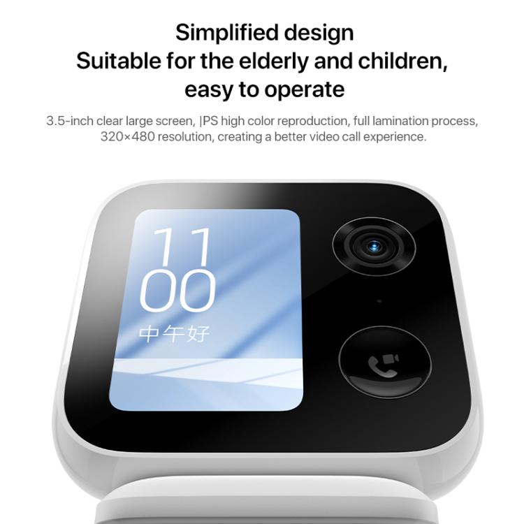 Original Xiaomi Smart Camera Video Call Edition Support One-click Call / AI Intelligent Detection, US Plug(White) - Wireless Camera by Xiaomi | Online Shopping UK | buy2fix
