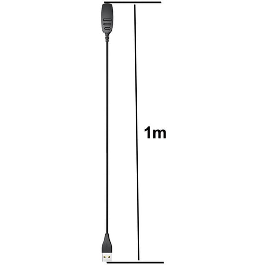 For Suunto 5 / Suunto 3 Fitness xDfind USB Port Watch Charging Clip Watch Charger, Length: 1m(Black) - by xDfind | Online Shopping UK | buy2fix