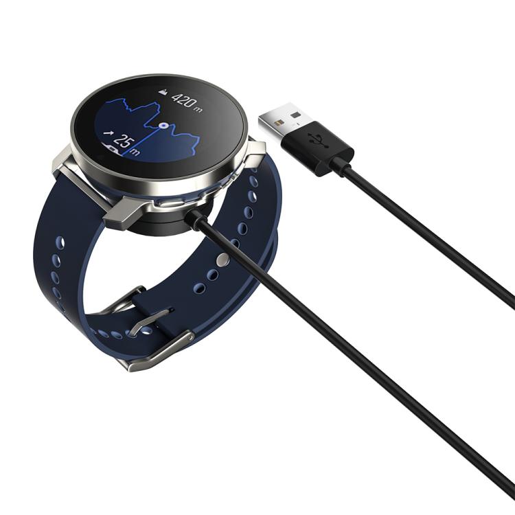 For Suunto 9 Peak xDfind USB Port Magnetic Watch Charging Cable, Length: 1m(Black) -  by xDfind | Online Shopping UK | buy2fix