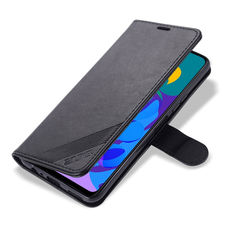 For  Huawei Enjoy 20 AZNS Sheepskin Texture Horizontal Flip Leather Case with Holder & Card Slots & Wallet(Black) - Huawei Cases by AZNS | Online Shopping UK | buy2fix