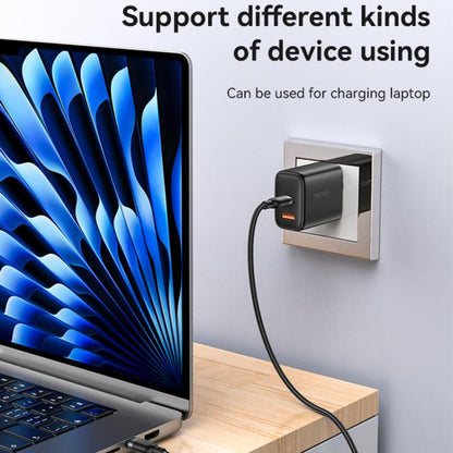 Yesido CA190 60W 3A USB-C / Type-C to Type-C Charging Data Cable, Length:1.2m(Black) - USB-C & Type-C Cable by Yesido | Online Shopping UK | buy2fix