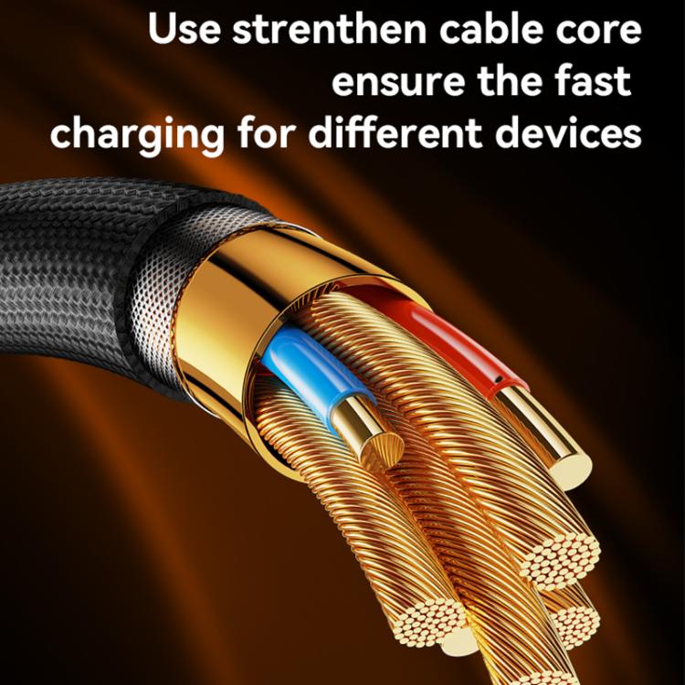 Yesido CA192 60W 3A USB-C / Type-C to Type-C Charging Data Cable, Length:2m(Black) - USB-C & Type-C Cable by Yesido | Online Shopping UK | buy2fix