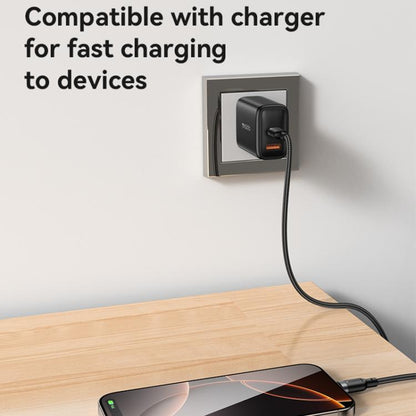 Yesido CA194 60W 3A USB-C / Type-C to Type-C Charging Data Cable, Length:3m(Black) - USB-C & Type-C Cable by Yesido | Online Shopping UK | buy2fix