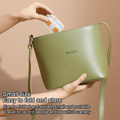 Yesido DH10 Fill Light Selfie Stick Phone Live Broadcast Holder(White) - Desktop Holder by Yesido | Online Shopping UK | buy2fix