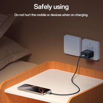 Yesido CA196 60W 3A USB-C / Type-C to Type-C Zinc Alloy Data Cable, Length:1.2m(Black) - USB-C & Type-C Cable by Yesido | Online Shopping UK | buy2fix