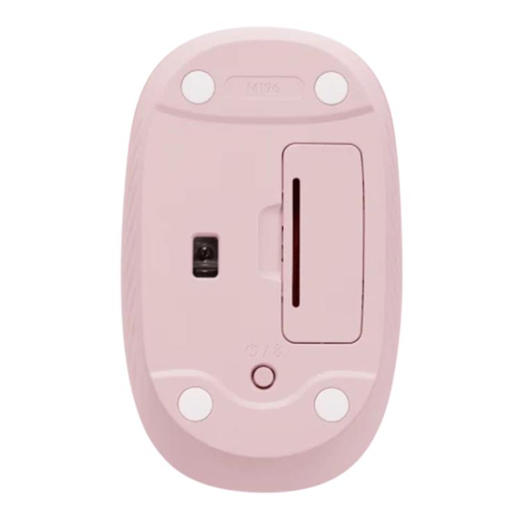 Logitech M196 1000DPI Bluetooth Wireless Mouse(Rose Pink) - Wireless Mice by Logitech | Online Shopping UK | buy2fix