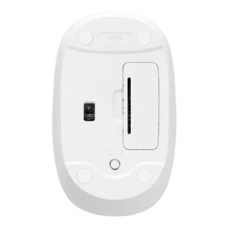 Logitech M196 1000DPI Bluetooth Wireless Mouse(White) - Wireless Mice by Logitech | Online Shopping UK | buy2fix