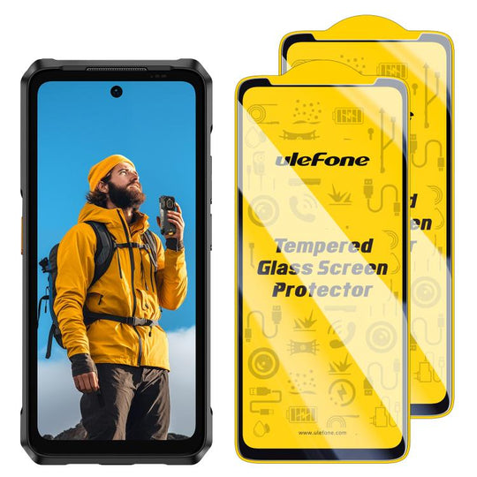 For Ulefone Armor 26 Ultra 2pcs / Pack Ulefone 9H HD Anti Fingerprint Tempered Glass Screen Protector