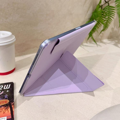 For iPad Pro 11 2024 Four-corner Anti-collision Magnetic Double-sided Clip Tablet Case(Pink) - iPad Pro 11 2024 Cases by buy2fix | Online Shopping UK | buy2fix