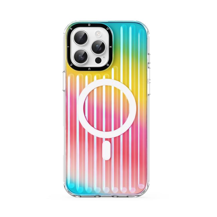For iPhone 16 Pro DUX DUCIS ZEST Series Colorful Gradient MagSafe Magnetic Phone Case(Gradient Rainbow) - iPhone 16 Pro Cases by DUX DUCIS | Online Shopping UK | buy2fix