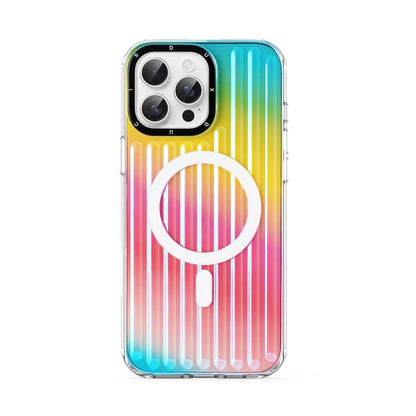 For iPhone 16 Pro DUX DUCIS ZEST Series Colorful Gradient MagSafe Magnetic Phone Case(Gradient Rainbow) - iPhone 16 Pro Cases by DUX DUCIS | Online Shopping UK | buy2fix